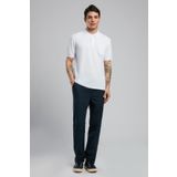 Lee Cooper New Beach Chıno Normal Bel Normal Kesim Düz Paça %100 Pamuk Lacivert Erkek Pantolon