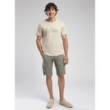 Lee Cooper New Drawing%100 Pamuk O Yaka T-Shirt, M, 252 LCM 242019, TABA, Erkek