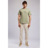 Lee Cooper New Erkek Regular Straight Fit Pantolon Ekru