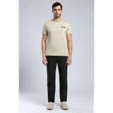 Lee Cooper NEW Erkek Regular Straight Fit Pantolon Siyah - M