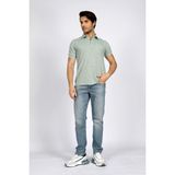Lee Cooper New Jake Erkek Pike Polo Yaka T-Shirt Pastel Yeşili - 10-Yeşil