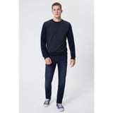 Lee Cooper Newdiagonal Erkek O Yaka Sweatshirt Koyu Lacivert