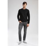 Lee Cooper Newdiagonal Erkek O Yaka Sweatshirt Siyah