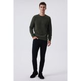Lee Cooper Newdwade Erkek Sweatshırt Açık Haki