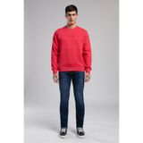 Lee Cooper Noahes Erkek O Yaka Sweatshirt Kirmizi - Kırmızı
