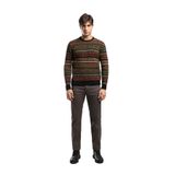 Lee Cooper Normal Bel Slim Straight Chino Pantolon, 31-32, 5003310935, Haki, Erkek