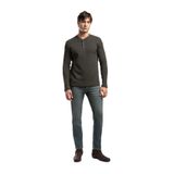 Lee Cooper Normal Bel Slim Straight Denim Pantolon, 36-30, 5003310605, Mavi, Erkek
