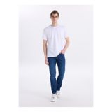 Lee Cooper Normal Bel Straight Mavi Erkek Denim Pantolon 262 LCM 121039 HARRY DEVON OLDH MID
