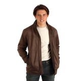 Lee Cooper Nuels Erkek Dokuma Mont, XL, Nuels Dokuma Mont, KAHVE, mens
