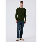 Lee Cooper O Yaka Regular Fit Haki Erkek Kazak 241 Lcm 241037 Fonzo Hakı - S