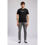 Lee Cooper ORAK Regular Fit%100 Pamuk Baskılı Bisiklet Yaka T-Shirt Siyah, S, 262 LCM 242032, SİYAH, Erkek