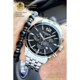 Lee Cooper Orijinal Fonksiyonları Aktif Bileklik Hediyeli Siyah Kadranlı Fosforlu Dual Time Erkek Kol Saati