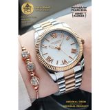 Lee Cooper Orijinal Saat Bileklik Hediyeli Kadran Rose Gold Gümüş Eşe Sevgiliye Anneye Hediye Kadın Kol Saati