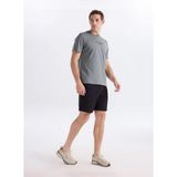 Lee Cooper OSWALD Erkek Regular Fit %100 Pamuk Baskılı Bisiklet Yaka T-Shirt Duman Gri - XL