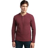 Lee Cooper Patlı Sweatshirt, L, 261 LCM 241034, BORDO, Erkek