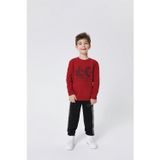 Lee Cooper Paul Erkek Çocuk O Yaka Sweatshirt Bordo