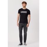 Lee Cooper Pers Erkek %100 Pamuk O Yaka T-Shirt Siyah - 05-Siyah