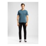 Lee Cooper Petrol Erkek Regular Fit Logo Baskılı T-Shirt 262 LCM 242033 LOGOS PETROL