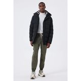 Lee Cooper Piers Erkek Şişme Mont Siyah - 2XL
