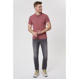 Lee Cooper Polite Erkek %100 Pamuk Polo Yaka T-Shirt Gül Kurusu