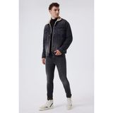 Lee Cooper Puebla 1 Erkek Jean Ceket Denım - Denim - XL