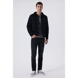 Lee Cooper Puebla 4 Erkek Jean Ceket Denım - 2XL - Kot Rengi