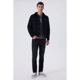Lee Cooper Puebla 4 Erkek Jean Ceket Denım - Kot Rengi