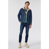 Lee Cooper Puebla Erkek %100 Pamuk Kürklü Jean Ceket