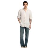 Lee Cooper Regular Fit Bej Erkek Gömlek 252 LCM 241020 FAYLIN BEJ