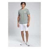Lee Cooper Regular Fit Beyaz Erkek Şort 252 LCM 221026 ARNE BEYAZ