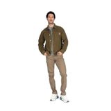 Lee Cooper Regular Fit Ceket, 2XL, 5003185684, Haki, Erkek