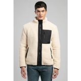 Lee Cooper Regular Fit Dik Yaka Peluş Erkek Mont 261 LCM 232010 1301 EKRU
