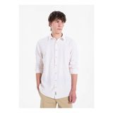 Lee Cooper Regular Fit Gömlek, 2XL, 5003355083, Bej, Erkek
