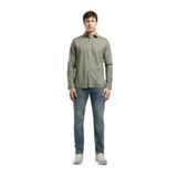Lee Cooper Regular Fit Gömlek, L, 5003355053, Haki, Erkek