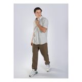 Lee Cooper Regular Fit Gömlek, M, 5003132196, Gri, Erkek