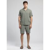 Lee Cooper Regular Fit Gömlek, M, 5003354784, Haki, Erkek