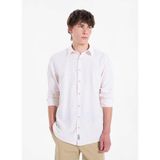 Lee Cooper Regular Fit Gömlek, M, 5003355083, Bej, Erkek