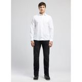 Lee Cooper Regular Fit Gömlek, XL, 5003355052, Beyaz, Erkek