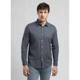 Lee Cooper Regular Fit İndigo Gömlek 262 LCM 241002 KETSA, S, 5003355080, Mavi, Erkek