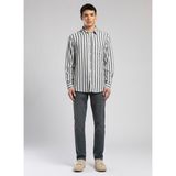Lee Cooper Regular Fit Lacivert Erkek Gömlek 252 Lcm 241004 Cızjo Ekru-Lacivert