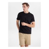 Lee Cooper Regular Fit Logo Baskılı T-Shirt, 2XL, 5003355130, Siyah, Erkek