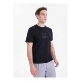 Lee Cooper Regular Fit Logo Baskılı T-Shirt, M, 5003355113, Siyah, Erkek