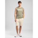 Lee Cooper Regular Fit Şort, M, 5003355219, Ekru, Erkek
