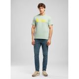 Lee Cooper Regular Fit T-Shirt 262 LCM 242004 LONDONLOGO, L, 5003355102, Mint, Erkek