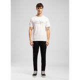 Lee Cooper Regular Fit T-Shirt 262 LCM 242005 DRAWOS, L, 5003355076, Beyaz, Erkek