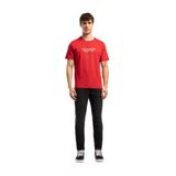 Lee Cooper Regular Fit T-Shirt 262 LCM 242031 ANSEL, XL, 5003355144, Kırmızı, Erkek