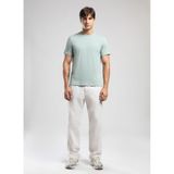 Lee Cooper Regular Fit T-Shirt 262 Lcm 242033 Logos Yeşili, 2XL, 5003355138, Çağla, Erkek