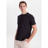 Lee Cooper Regular Fit T-Shirt, M, 5003355092, Siyah, Erkek