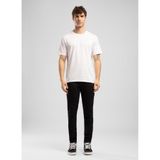 Lee Cooper Regular Fit T-Shirt, S, 5003355225, Beyaz, Erkek