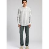Lee Cooper Regular Fit Zümrüt Yeşili Erkek Gömlek 252 LCM 241009 OLEZKA EKRU-ZÜMRÜT
